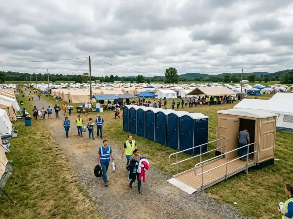 disaster-relief-camp-restrooms-010 — frequently asked questions, Dumpster & Portable Bathrooms Rental in Grottoes, VA